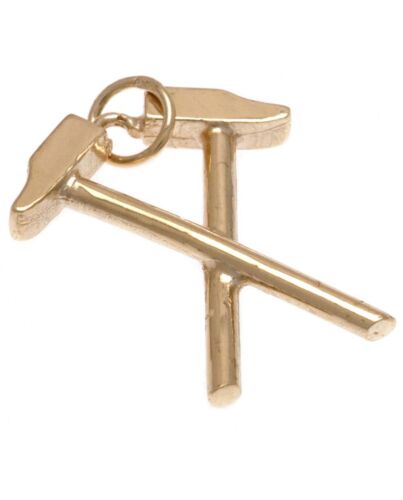 West Ham United FC 9ct Gold Pendant Hammers-112225