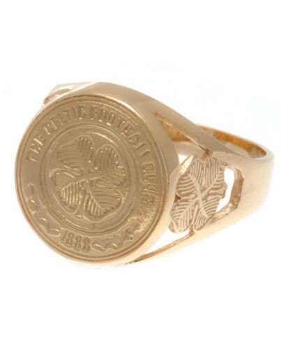 Celtic FC 9ct Gold Crest Ring Small-102070