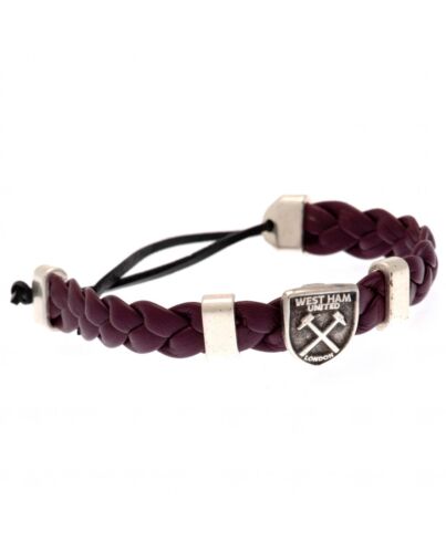West Ham United FC PU Slider Bracelet-162520