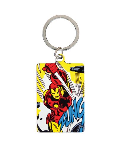 Marvel Comics Metal Keyring Iron Man-160404