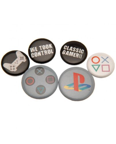 PlayStation Button Badge Set-125168
