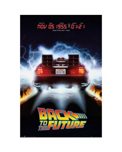 Back To The Future Poster Delorean 234-174937