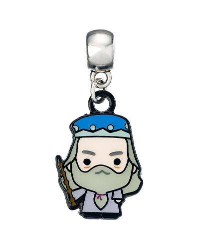 Harry Potter Silver Plated Charm Chibi Dumbledore-153375