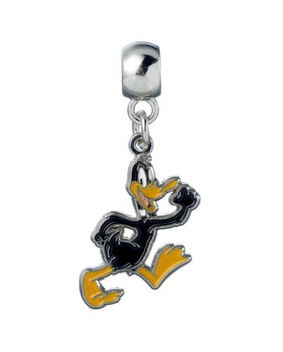 Looney Tunes Silver Plated Charm Daffy Duck-177022