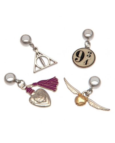Harry Potter Silver Plated Slider Charm Set-168547