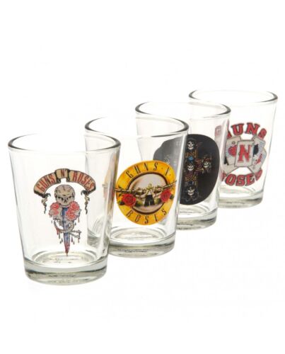 Guns N Roses 4pk Shot Glass Set-142664