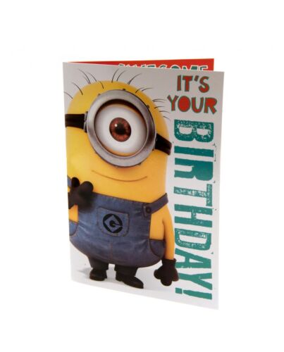 Despicable Me Minion Birthday Sound Card-103259