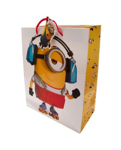 Minions Medium Gift Bag-133788