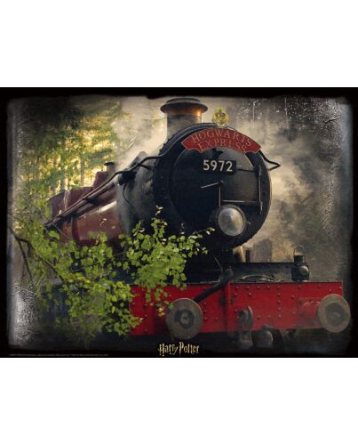 Harry Potter 3D Image Puzzle 500pc Hogwarts Express-179747
