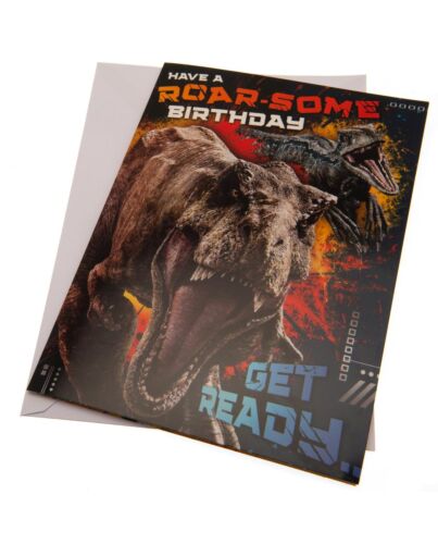 Jurassic World Birthday Sound Card-180951
