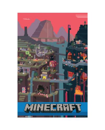 Minecraft Poster World 85-184545