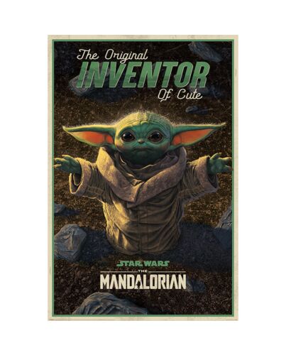 Star Wars: The Mandalorian Poster Inventor of Cute 174-185890