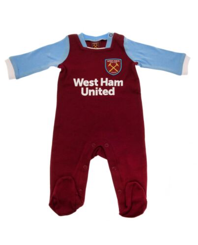 West Ham United FC Sleepsuit 9/12 mths-121400