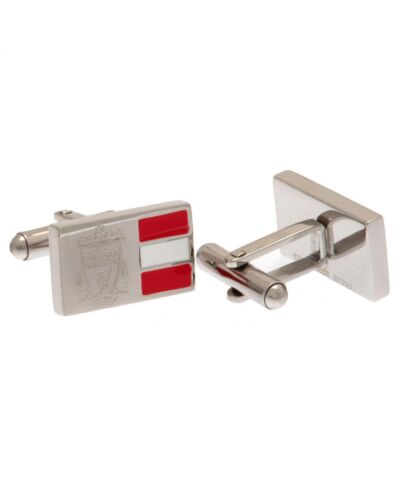 Liverpool FC Stainless Steel Stripe Cufflinks-188119