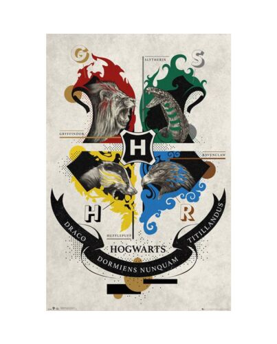 Harry Potter Poster Animal Crest 103-189319