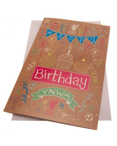 Liverpool FC Girl Birthday Card-189974