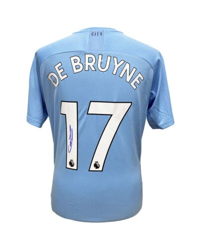 Manchester City FC De Bruyne Signed Shirt-190025