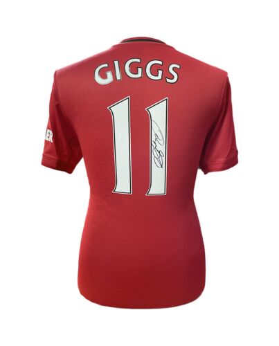 Manchester United FC Giggs Signed Shirt-190072
