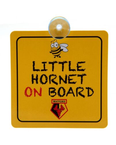 Watford FC Baby On Board Sign-192363