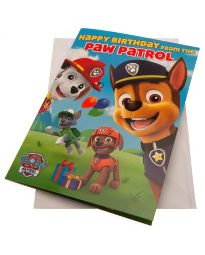Paw Patrol Birthday Sound Card-192934