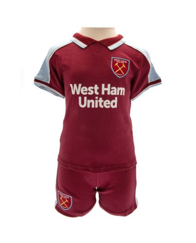 West Ham United FC Shirt & Short Set 12-18 Mths CS-TM-00027