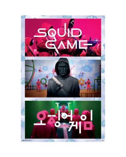 Squid Game Poster Collage 81-TM-00082