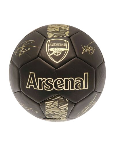 Arsenal FC Sig Gold Phantom Skill Ball-TM-00527