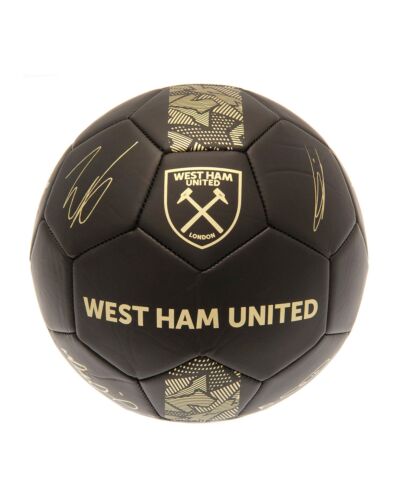 West Ham United FC Sig Gold Phantom Skill Ball-TM-00532