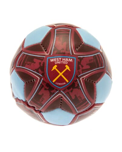 West Ham United FC 4 inch Soft Ball-TM-00624