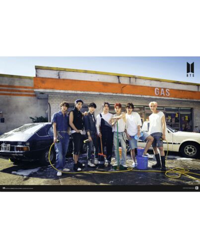 BTS Poster Gas Station 136-TM-00653