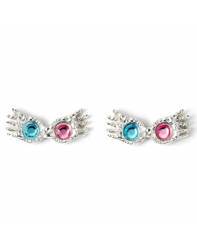 Harry Potter Silver Plated Luna Spectrespecs Stud Earrings-TM-00983