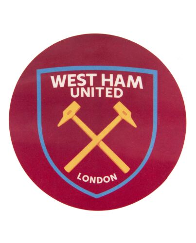 West Ham United FC Crest Car Sticker-TM-01588