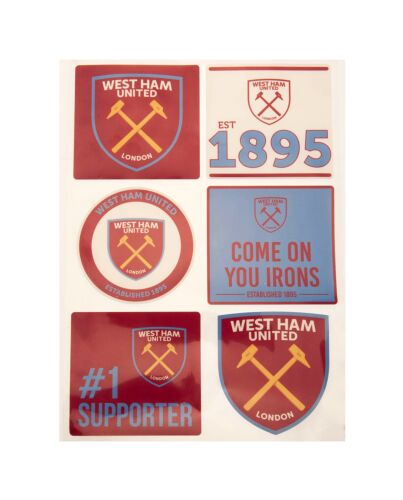 West Ham United FC Car Decal Set-TM-01595