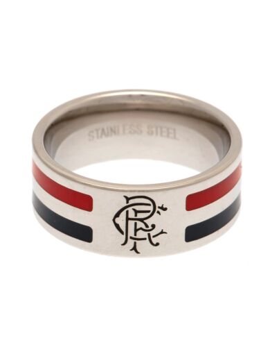 Rangers FC Colour Stripe Ring Small-TM-01911