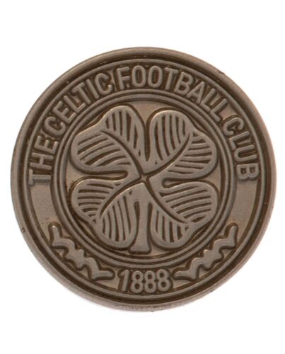 Celtic FC Antique Silver Crest Badge-TM-01966