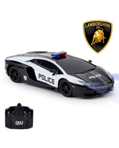 Lamborghini Aventador Radio Controlled Car 1:24 Scale Police-TM-02030