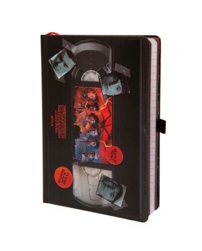 Stranger Things 4 Premium Notebook VHS-TM-02118