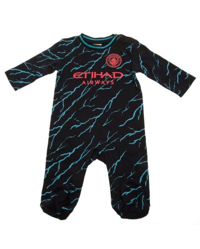 Manchester City FC Sleepsuit 0/3 mths LT-TM-02411