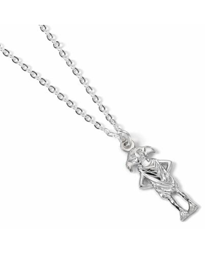 Harry Potter Silver Plated Necklace Dobby House Elf-TM-02843