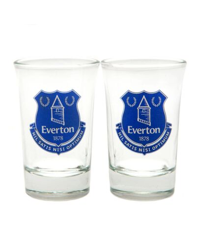 Everton FC 2pk Shot Glass Set-TM-02916