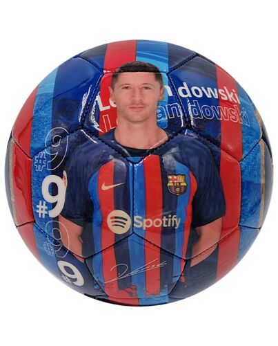 FC Barcelona Lewandowski Photo Football-TM-02971