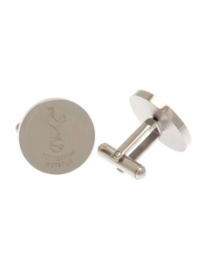 Tottenham Hotspur FC Stainless Steel Round Cufflinks-TM-03463