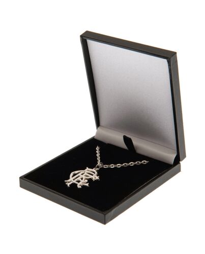 Rangers FC Silver Plated Boxed Pendant-TM-03615