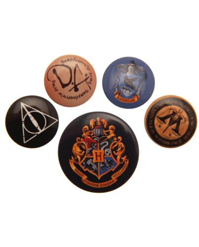 Harry Potter Hogwarts Button Badge Set-TM-00140
