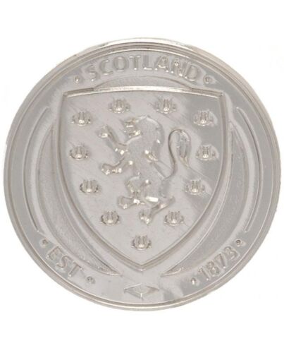 Scottish FA Silver Plated Crest Badge-157345