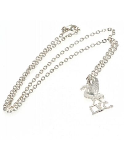 Liverpool FC Silver Plated Pendant & Chain LB-5065