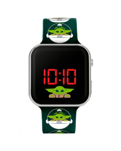Star Wars: The Mandalorian Grogu Junior LED Watch-TM-02483