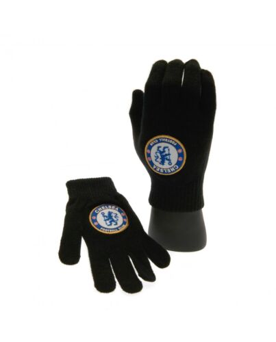 Chelsea FC Knitted Gloves Junior-49875