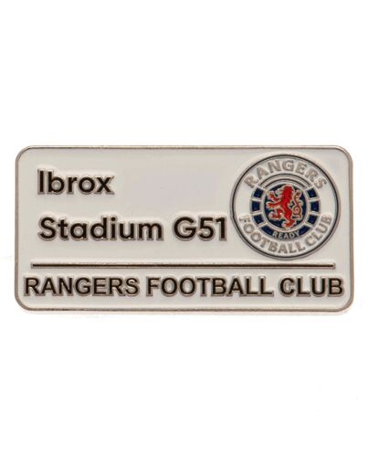 Rangers FC Street Sign Badge-TM-02288