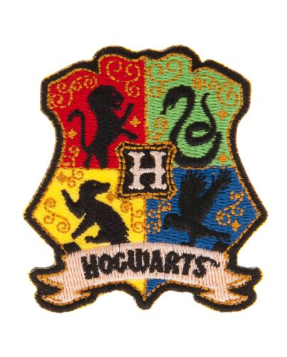 Harry Potter Iron-On Patch Hogwarts-TM-01402